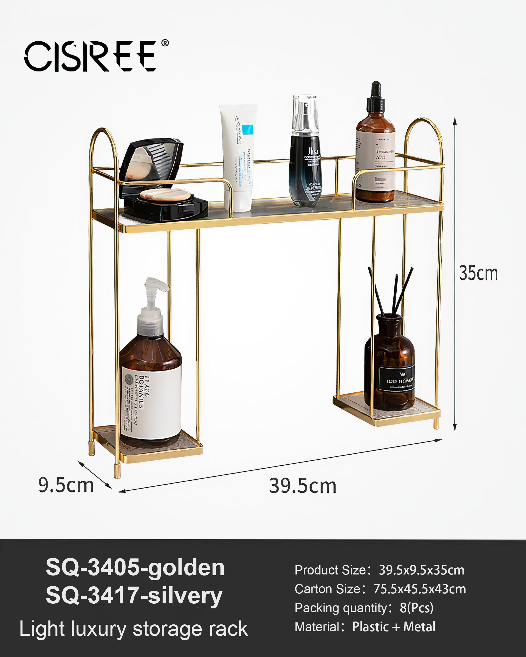 Slim Organizer over the Faucet