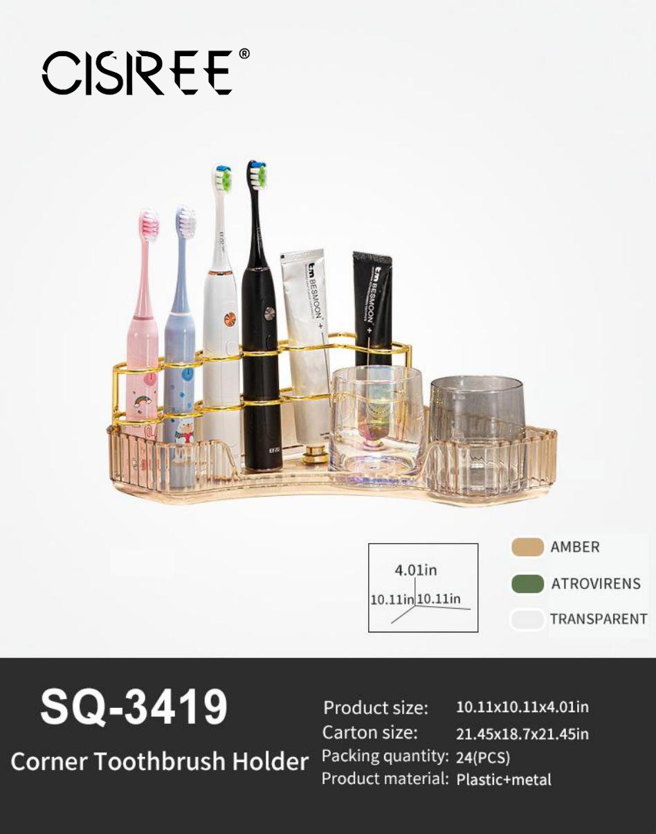 Corner Toothbrush Holder