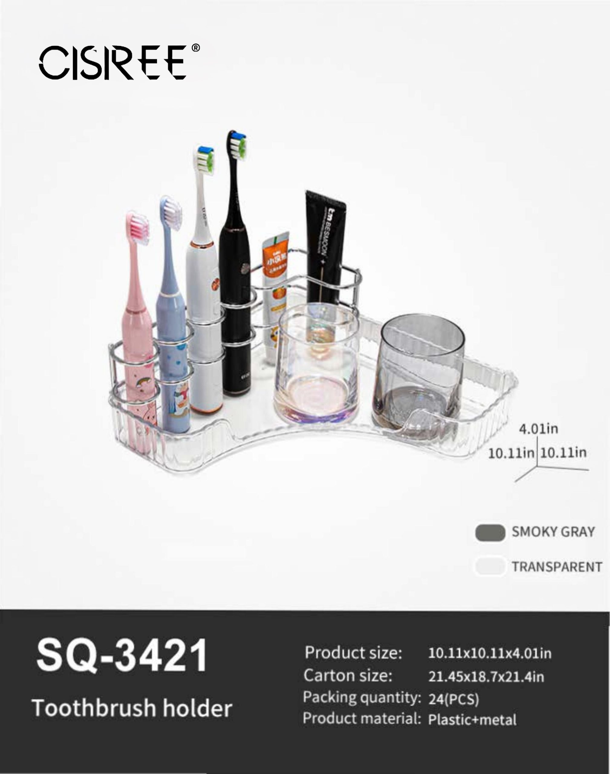Corner Toothbrush Holder