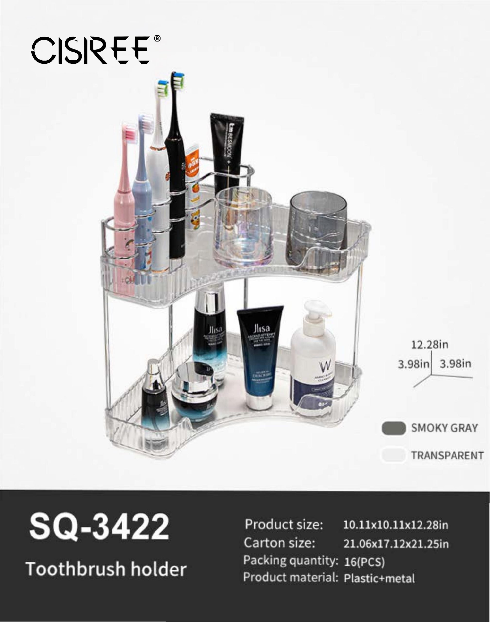 Corner Toothbrush Holder