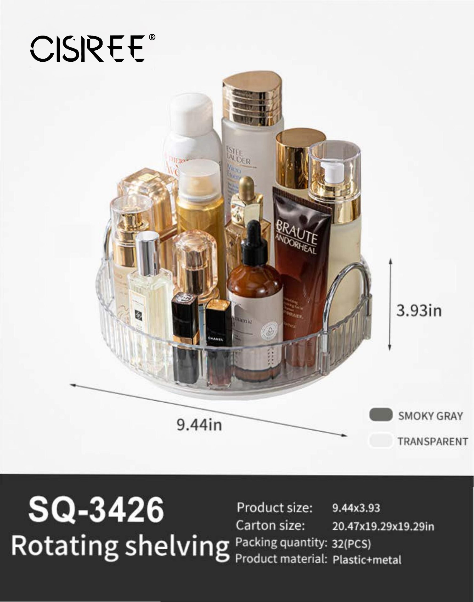 360 Spinning Organizer Holder