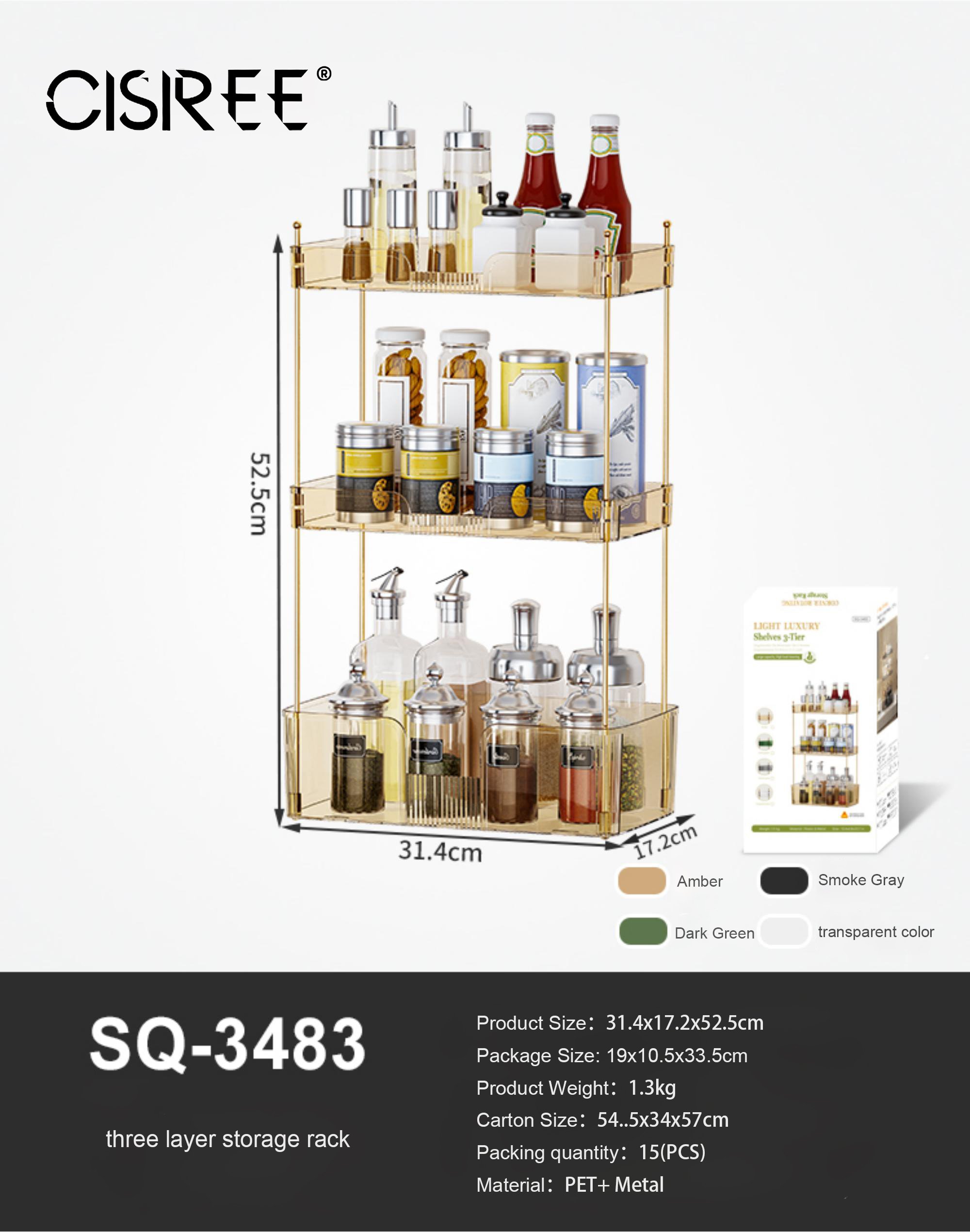 Kitchen Counter Organizer