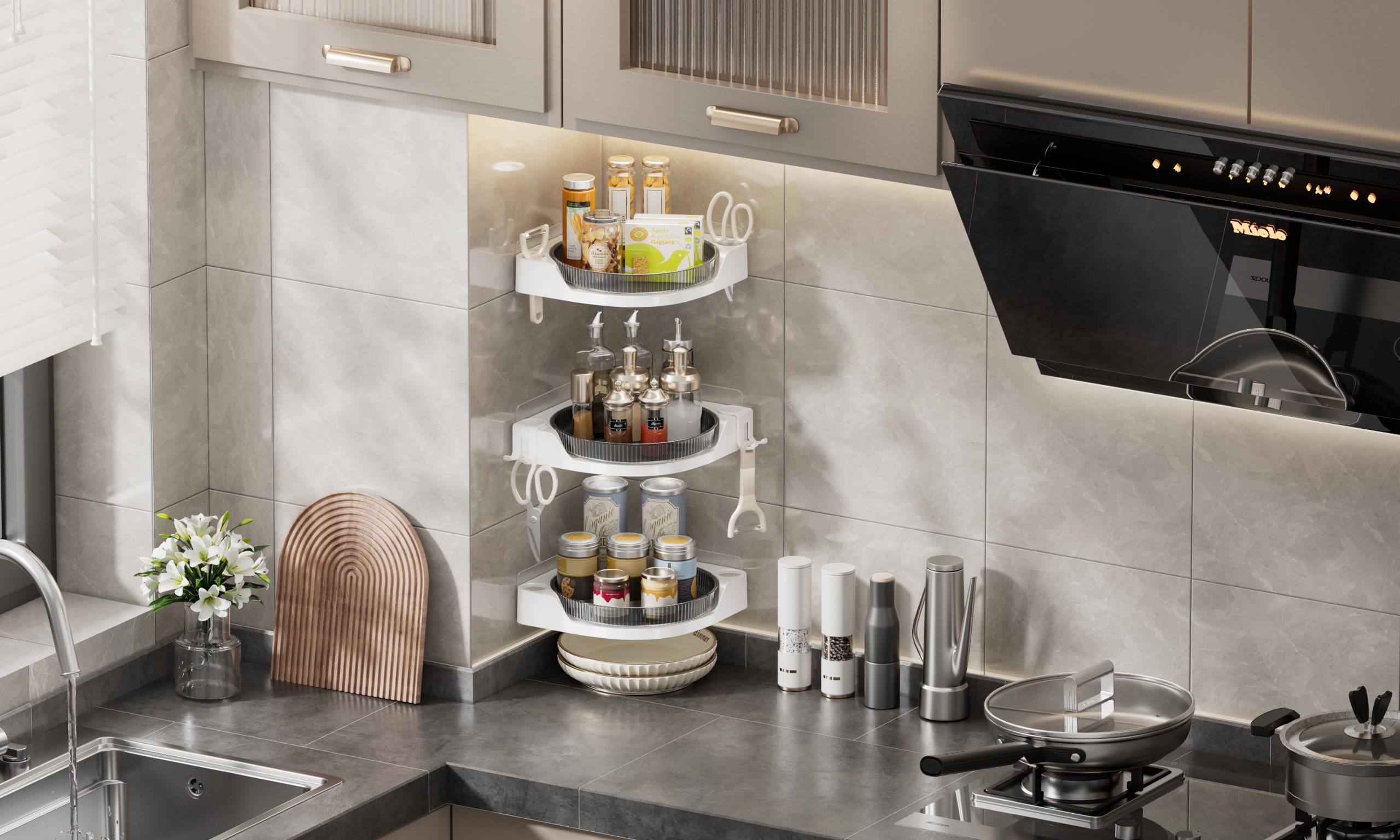 CISIREE Kitchen Spice Rack
