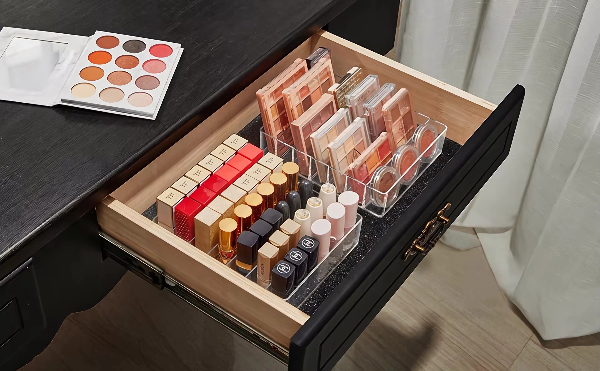 Cosmetics Eye Shadow Palette Organizer (9)